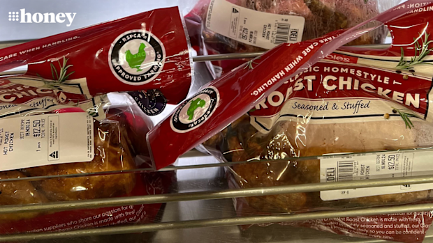 Coles roast chicken