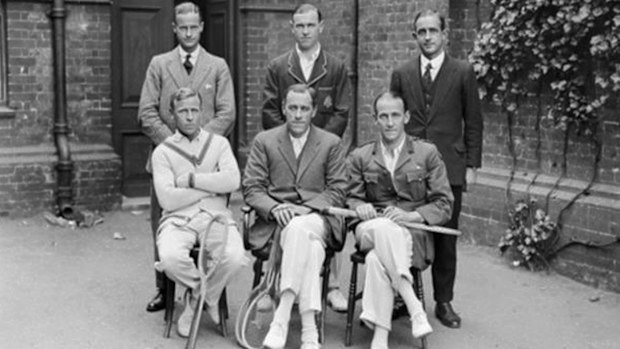 The 1923 Australasian Davis Cup team