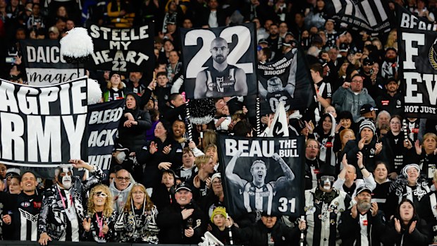 Collingwood fans.