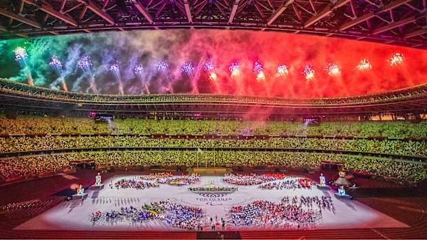 The Closing Ceremony of the Tokyo 2020 Paralympics Games 