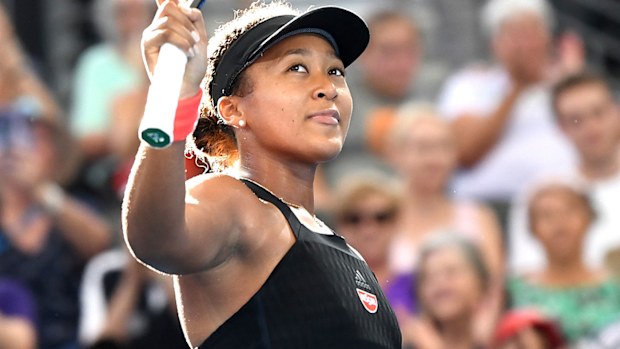 Naomi Osaka at Brisbane International