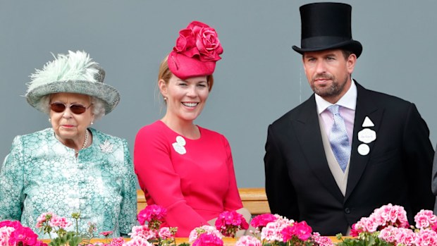 Queen Autumn Phillips Peter Phillips Ascot