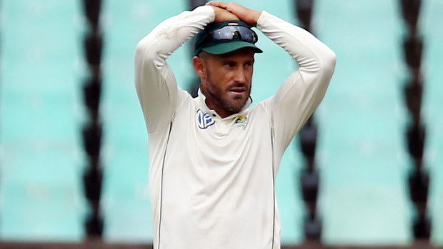 Faf du Plessis (captain) of South Africa 