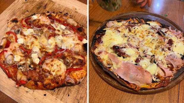 Cooking pizzas