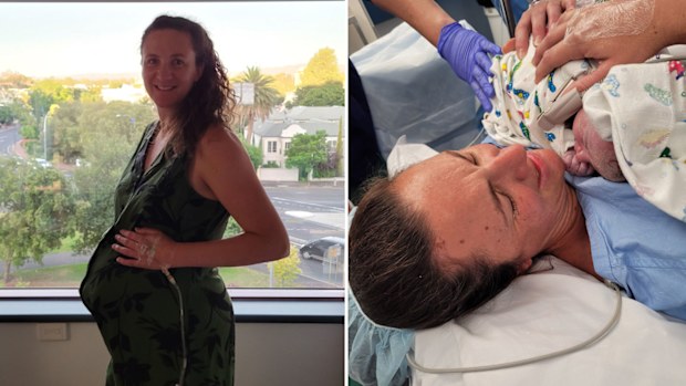 Adelaide mum Lauriann Higgin was thrilled to fall pregnant after two miscarriages