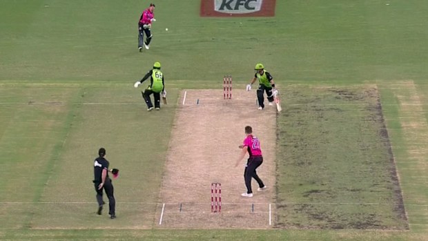 Thunder's run out disaster