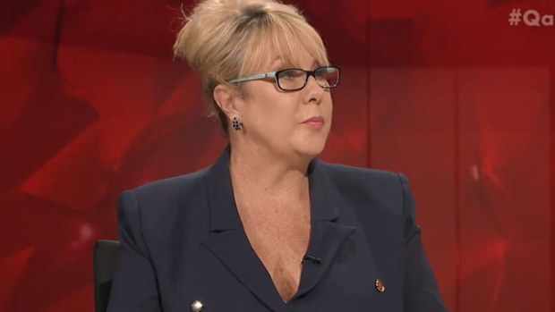 “The worst hate speech I've heard recently is Richard Di Natale," Ms McQueen claimed.