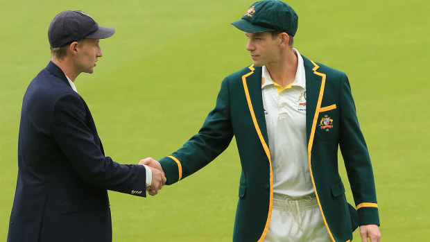 Joe Root Tim Paine