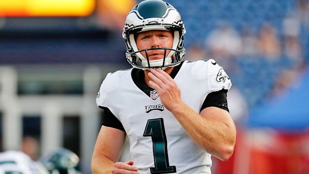 Cameron Johnston of the Philadelphia Eagles
