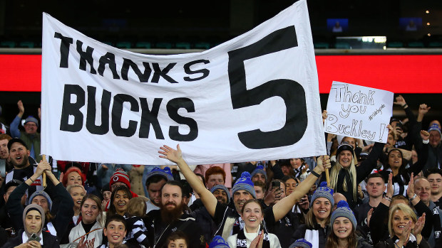 Collingwood Magpies fans
