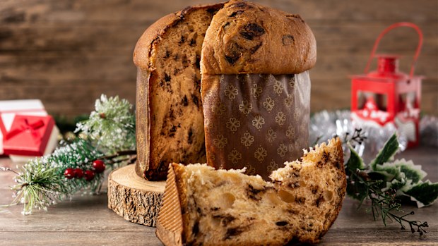 Panettone is a traditional Italian Christmas cake 