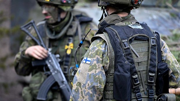 Finland shares a long border with Russia, and the two countries have a long and bloody history.