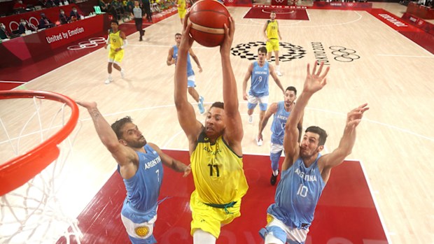 Boomers down Argentina in the quarter-finals.