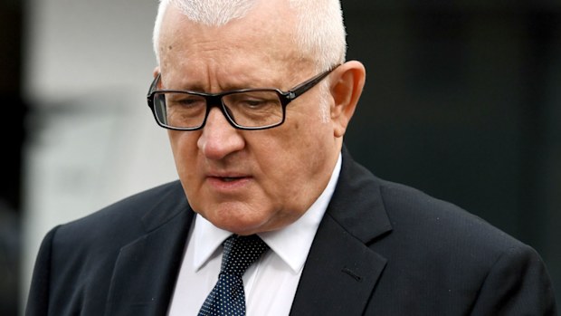Property developer Ron Medich arrives at the NSW Supreme Court in Sydney. (AAP)