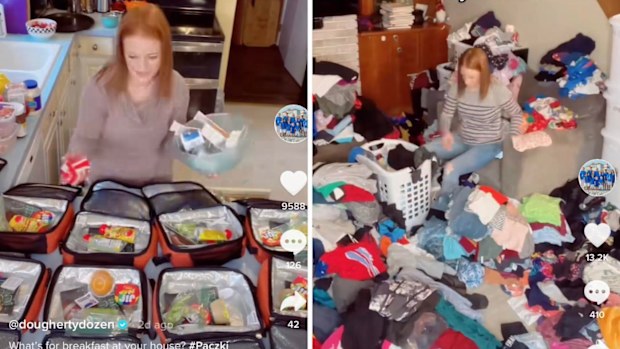 Dougherty Dozen mum of 12 shares exhausting routines 
