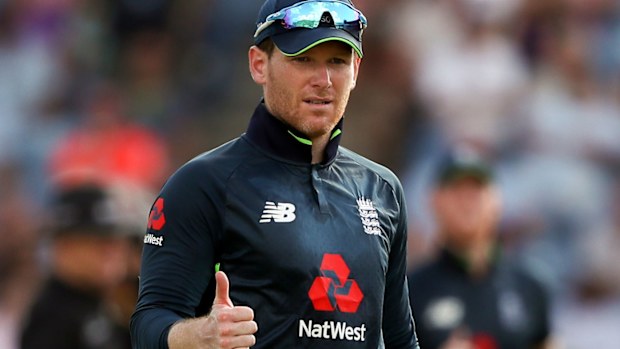 England captain Eoin Morgan