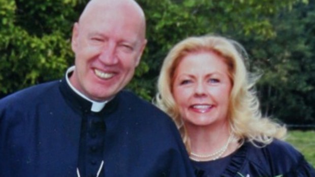 Anglican priest Max-Augustine Eggert and his wife Jane Robinson.