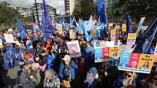 Brexit protests 8