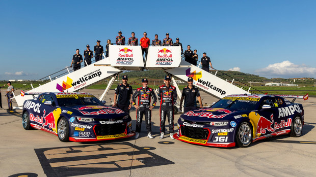 Triple Eight Red Bull Racing launched their 2024 Supercars campaign at the Toowoomba Wellcamp Airport.