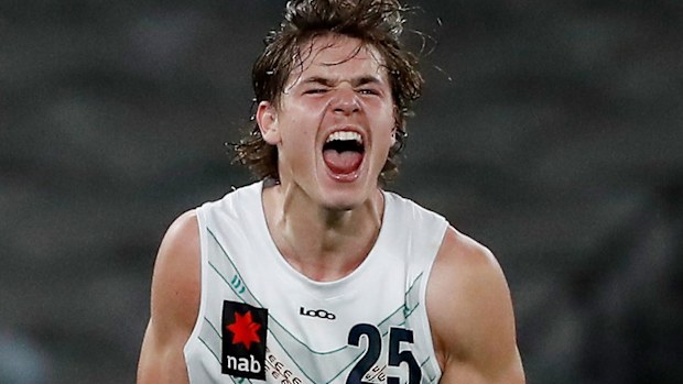 Aaron Cadman is widely expected to be selected first overall by the Giants