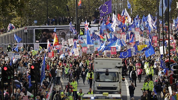 Brexit protests 6