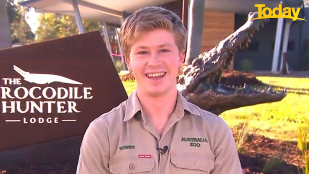 Robert Irwin Crocodile Hunter Lodge Steve Irwin father's day tribute