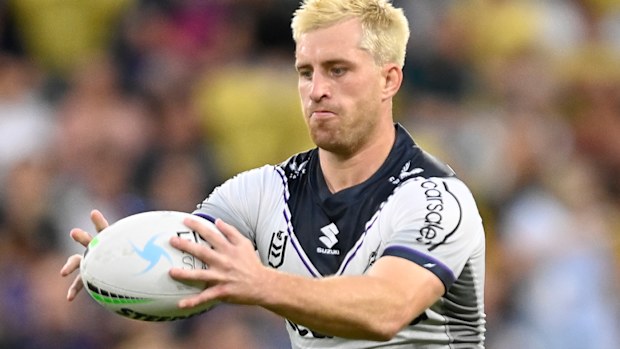 Cameron Munster in action for Melbourne.