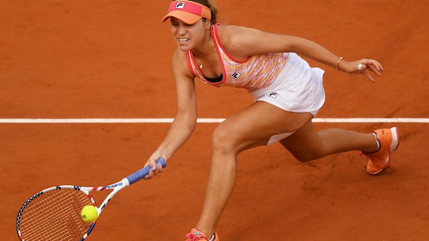 Sofia Kenin storms into the French Open final after downing Petra Kvitova. (Getty)