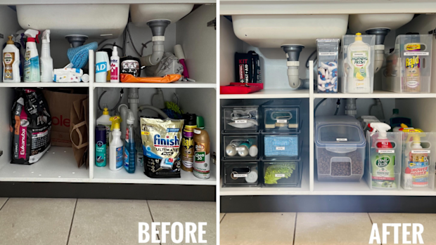 Michelle bridges pantry organisation mis en place