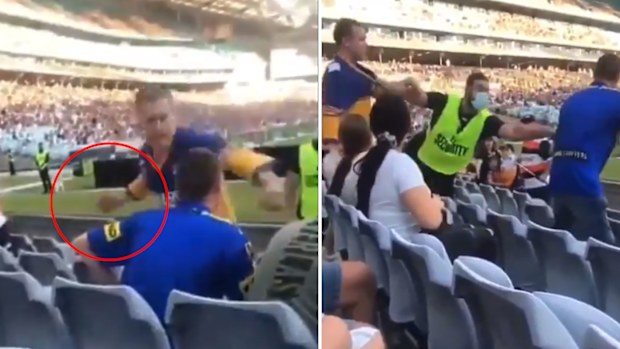 Fight breaks out during Easter Monday clash 