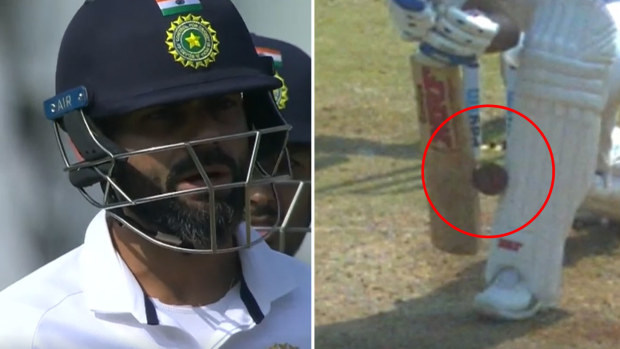 Virat Kohli's controversial dismissal