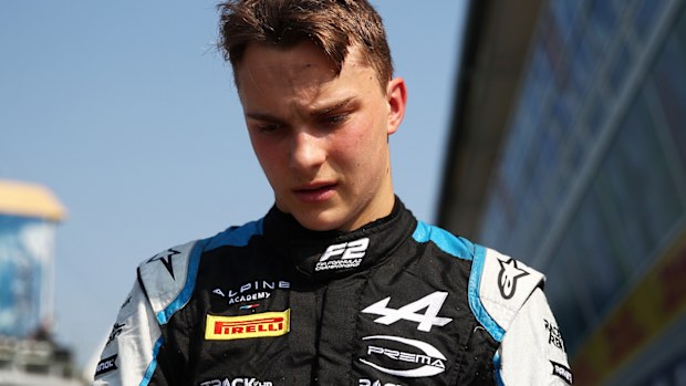 Oscar Piastri after his win at Monza.