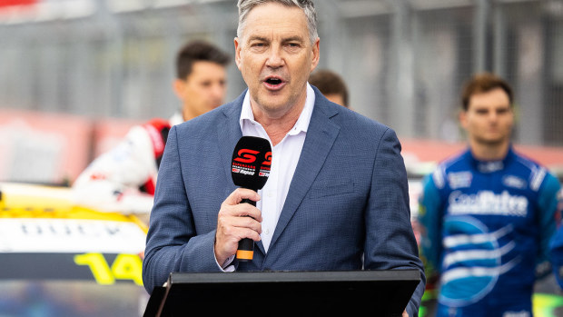 Neil Crompton at the 2021 Supercars season launch.