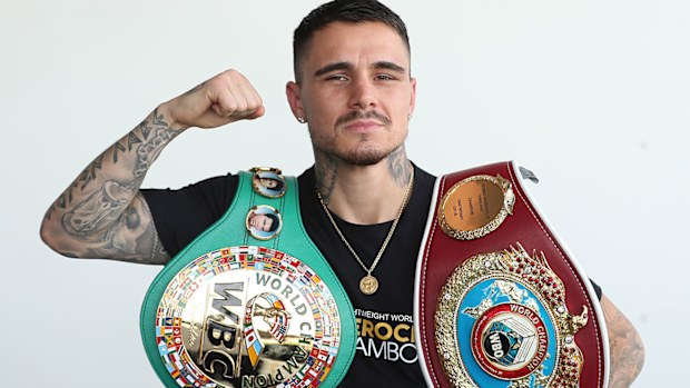  WBA, WBO & IBF Lightweight World Champion boxer George Kambosos
