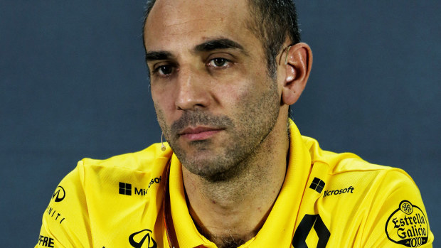Renault F1 boss Cyril Abiteboul