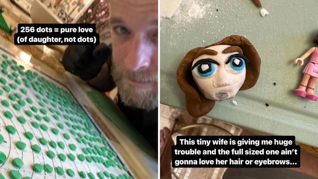 LEGO Masters Hamish Blake daughter Rudy birthday cake 