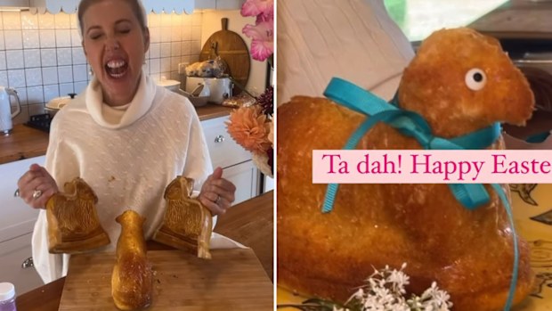 Catriona Rowntree Getaway lamb cake easter