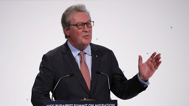 Republicans in Congress have accused Alexander Downer of being a spy.