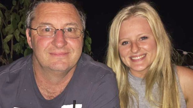 Patrick Hildebrandt, pictured with his daughter, Amy.