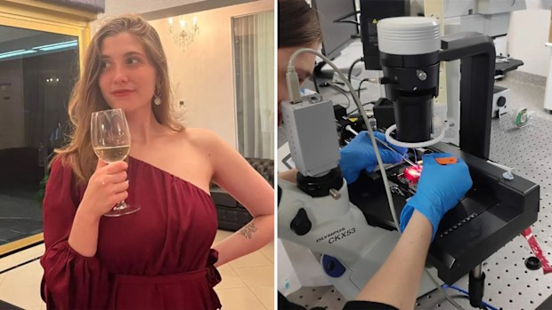Lea Combres is a model and a developmental biology PhD student.