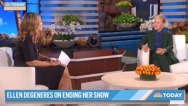 Ellen DeGeneres talks to TODAY's Savannah Guthrie