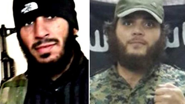 Mohamed Elomar, who recently died in Syria, and Khaled Sharrouf, believed to still be alive.