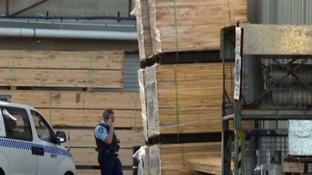 An earlier workplace accident killed a man in St Marys, Sydney