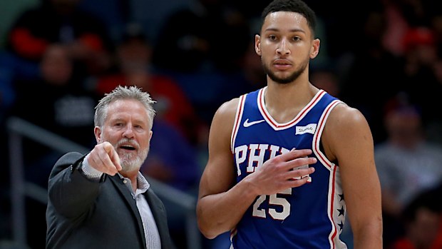 Brett Brown Ben Simmons