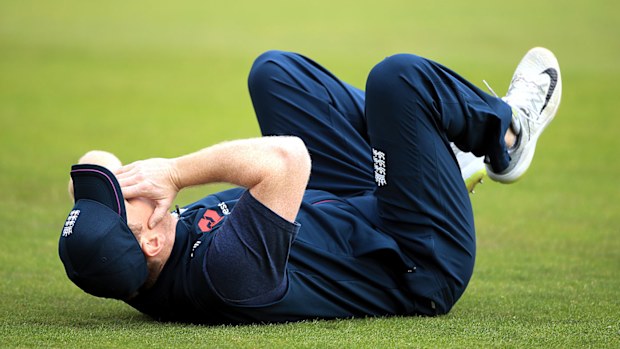 Eoin Morgan got injured at training