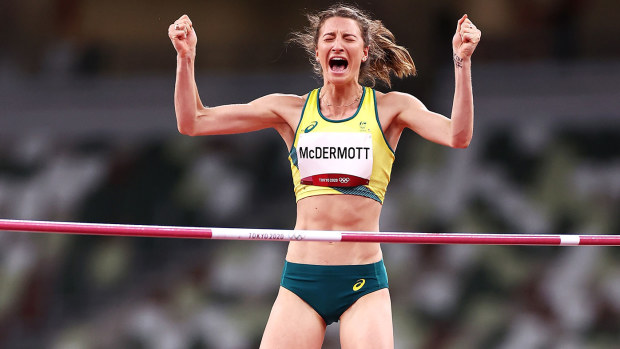 Nicola McDermott has put in a stunning performance in the women's high jump at the Tokyo Olympics.