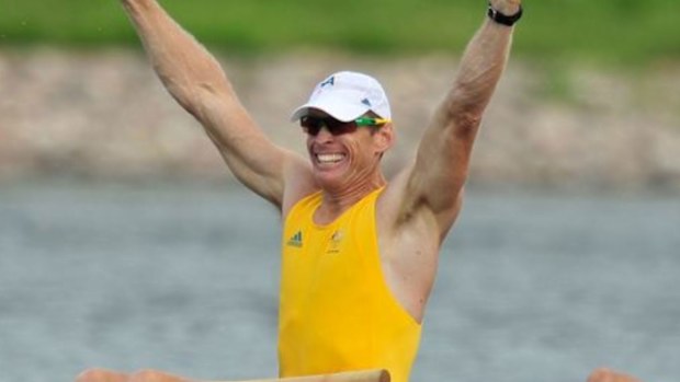 Drew Ginn's medals, three gold and one silver, were looted from his Land Rover while parked in Melbourne's Docklands on September 6.