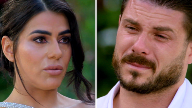 MAFS 2025 Final Vows first look Carina and Paul 