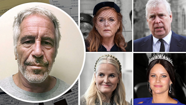 Royals caught in Jeffrey Epstein's web. Andrew Mountbatten-Windsor, Sarah Ferguson, Crown Princess Mette-Marit and Princess Sofia