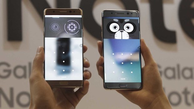 The Samsung Galaxy Note 7. (AP)